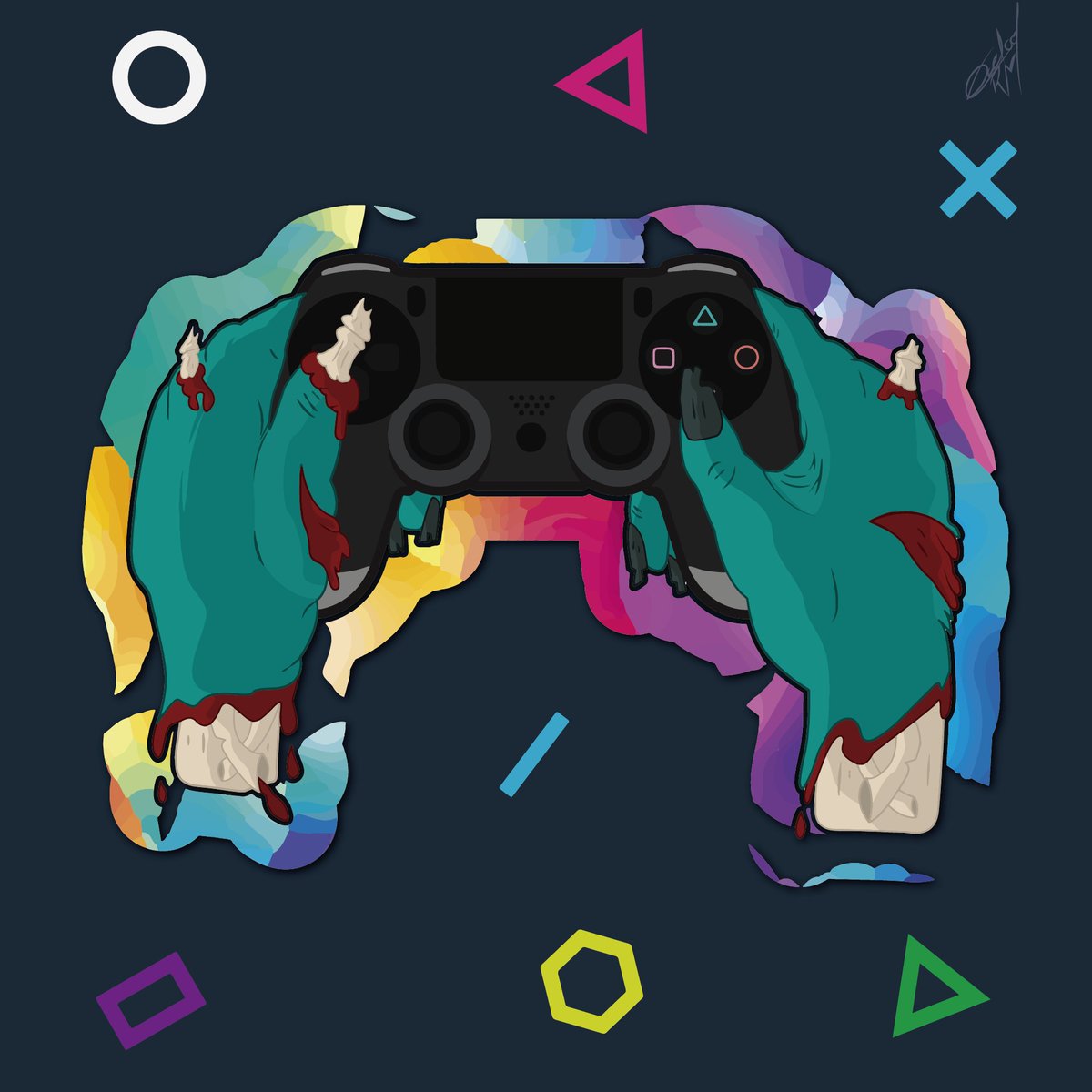 ocelord_rm's tweet photo. El Game over no discrimina plataforma 🧟‍♂️
@PlayStation_LA @PlayStation 
#GameOver #PCGamer #Play4 #XboxOne #illustrator #adobeillustrator #digitaldrawing #digitalillustration #Draw #Drawing #artedigital #DibujoDigital #Ilustracion #IlustracionDigital https://t.co/C5Nz1bJRqz