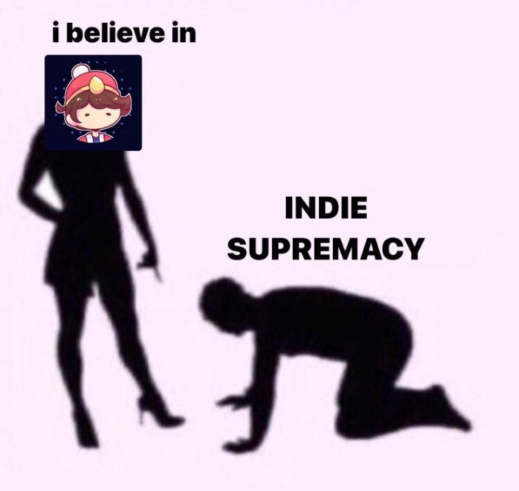 ifhusmpsu's tweet photo. indie supremacy #indiered https://t.co/xPkyrJ0Xqv