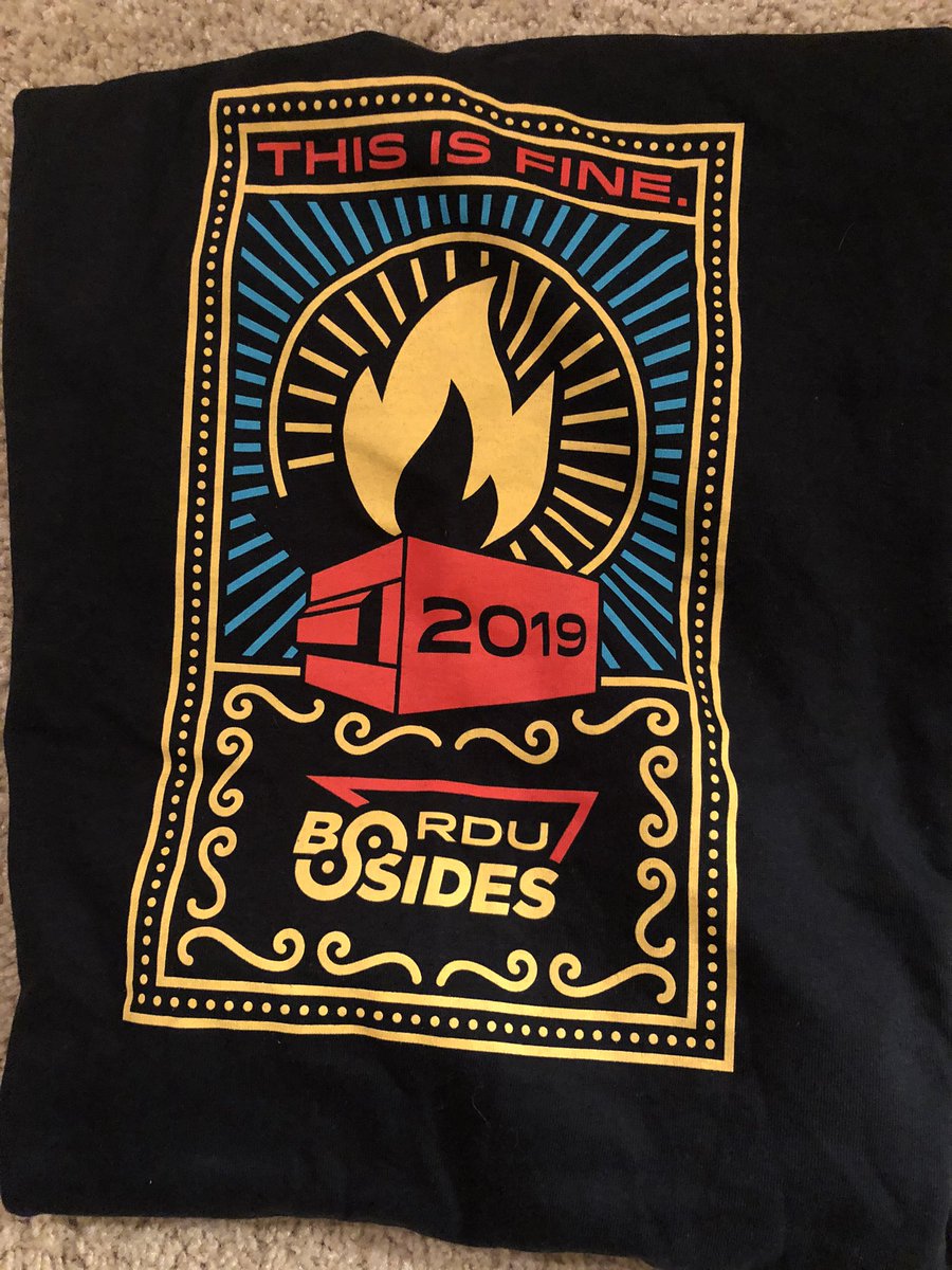 Tiger_Infosec's tweet image. So prophetic @BSidesRDU...  😫🤯😷