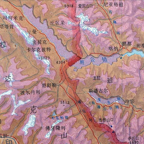 Other Chinese maps also depict this same area as lying inside the territory China claims. 6/