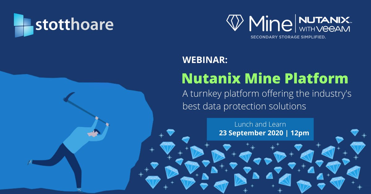 StottHoare's tweet photo. Join our live webinar in partnership with Nutanix and Veeam Software to learn all about how this new technology can take the stress out of backing up and moving to a hyperconverged infrastructure; the next generation of #DataProtection.

Register here ➡ https://t.co/D1BVCkhWm8 https://t.co/dD4qnZnMSw