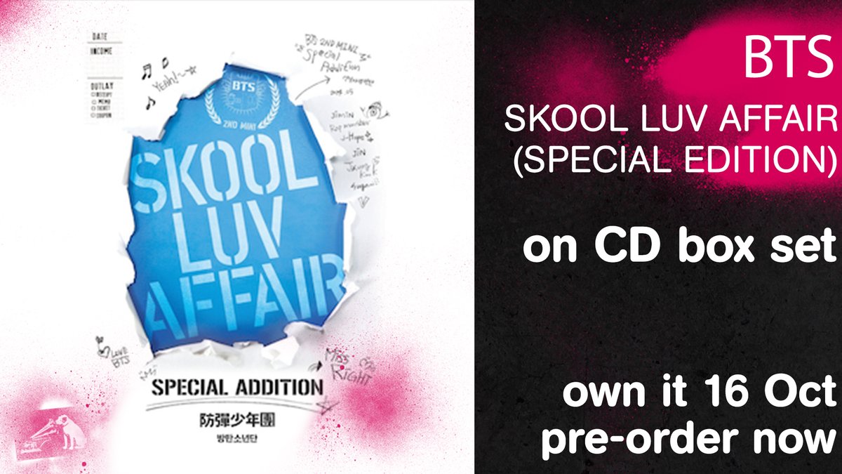 hmvtweets's tweet photo. #BTSARMY We've got a Special Edition of #SkoolLuvAffair from @BTS_twt up for pre-order!! ❤️

Right here: https://t.co/4ofwxd2fvh

💗❤️💕💖 💗❤️💕💖💗❤️💕💖💗❤️💕💖
#BTS #방탄소년단 #Dynamite #ARMY #BTS_Dynamite https://t.co/D7NZrsTgZr