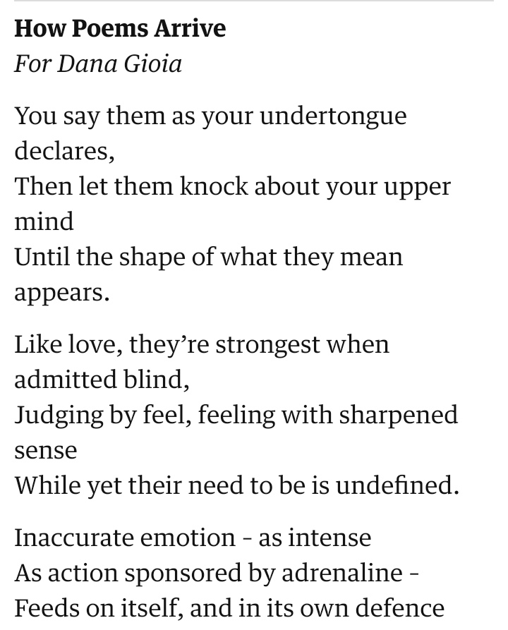 WayneFr79832881's tweet photo. How Poems Arrive by Anne Stevenson. 🌹🌹 https://t.co/JRc9Oaaagy