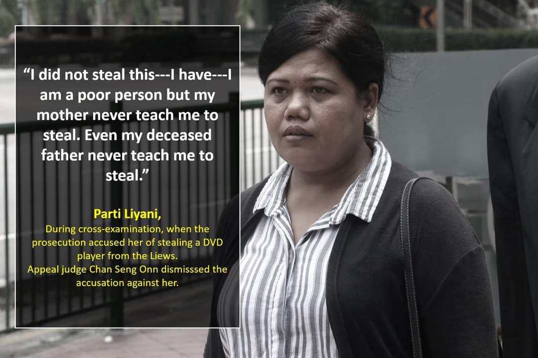 Yani and the public are still waiting for the Liews' public apology and AGC's investigation to conclude. What do the ministers of law and manpower say about the way this was dealt with? Is the AGC going to hold district Judge Olivia Low to account? The Police?