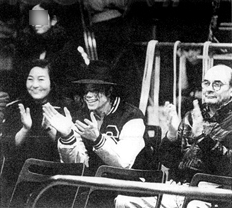 He also wore it when he went the Tokyo Communication Arts College during that same trip to Japan.