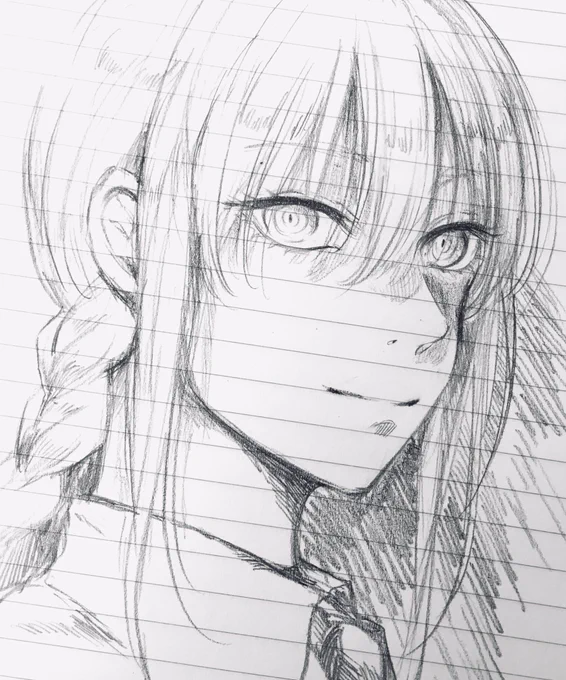 同僚に「マキマさん描いて〜」と言われたので描いた 