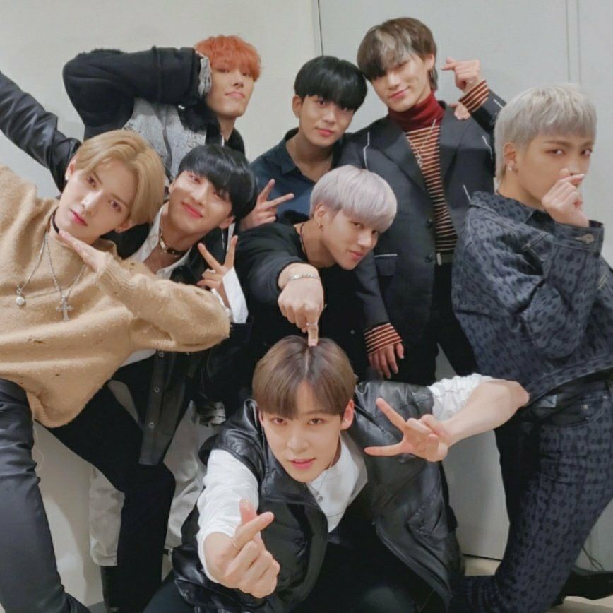 Ateez  @ATEEZofficial Just like MonstaX, i just recently started stanning but im already in love. Seeing the 8 of them together just makes me so happy knowing that they're just a big family. They make so many people happy and they need to know that. Thank you, Ateez