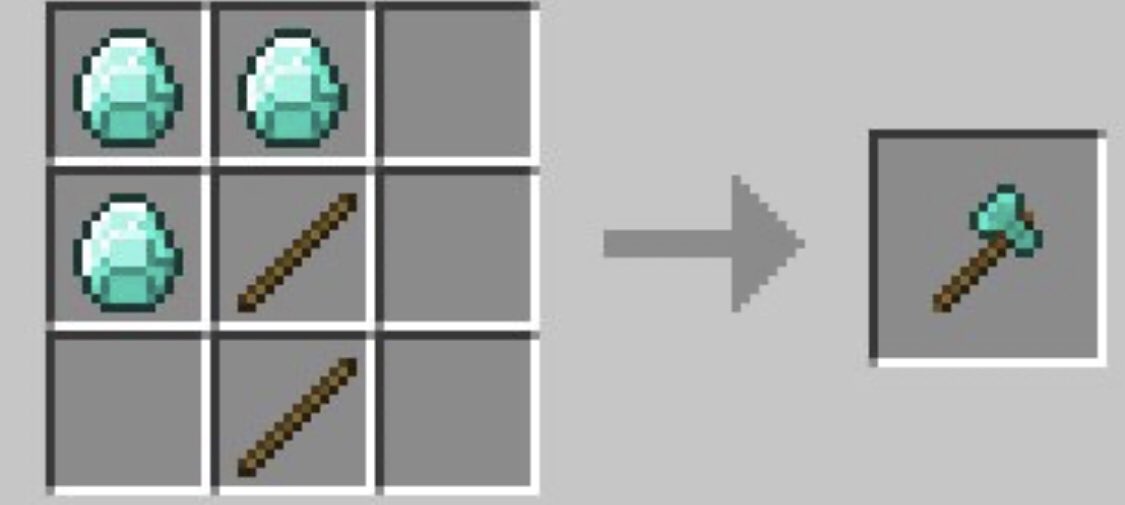 THElDOTS's tweet photo. okay but how do you craft your axe https://t.co/tXzEXU2kHL