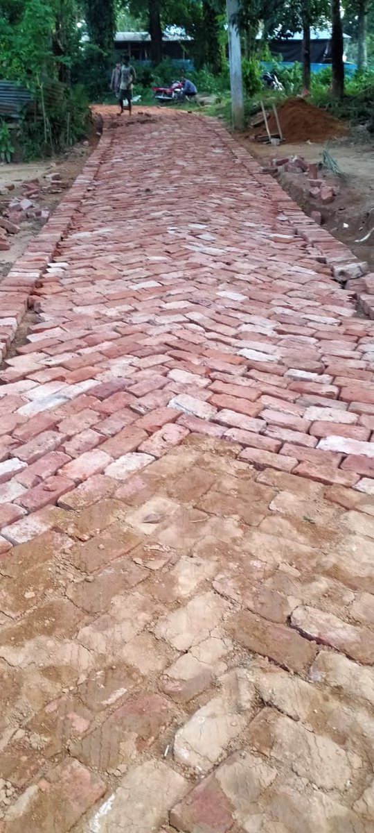 dm_sepahijala's tweet photo. #Ongoing works of Brick Soling, Irrigation Canal & Excavation of Farm Pond under MGNREGA scheme in various GP/VCs of Charilam RD Block for creation of Sustainable and Durable Assets.
#RuralDevelopmentWorks
@tripura_cmo
@MoRD
@cs_tripura
@Vikas_Singh1981
@vishwasree https://t.co/mL2CMUU7wG