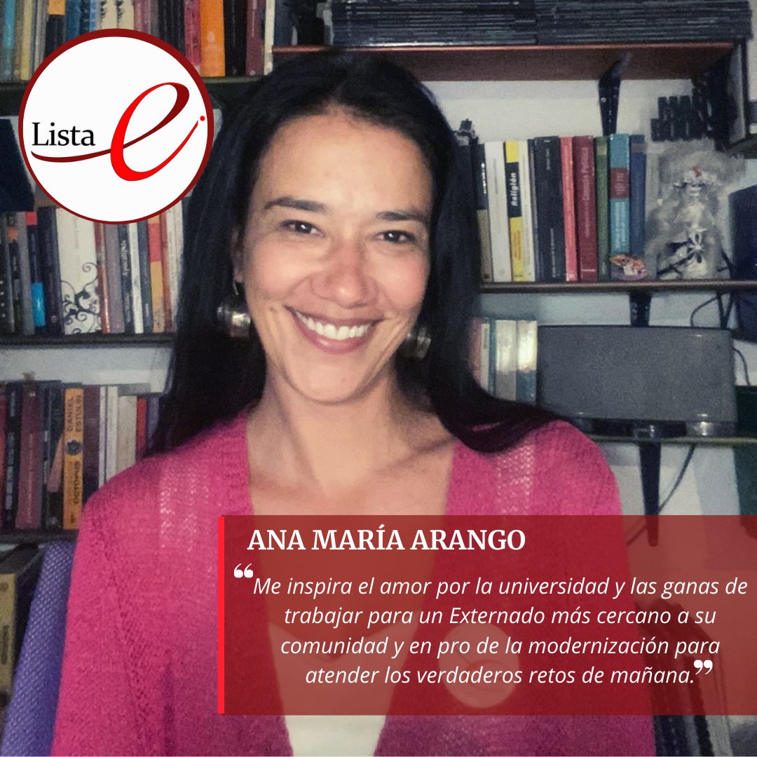 ListaeUec's tweet photo. @AnaM_Arango  es una mujer que por su empatía y solidaridad, comprende profundamente los problemas de los docentes y estudiantes. Esta orgullosa #Externadista aporta soluciones claves a las necesidades de todos los estamentos de la universidad. 

¡Conócela más en este post! https://t.co/4Yn2WKuFub