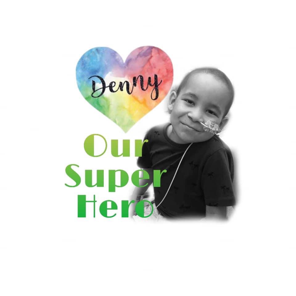 AmyCollins80's tweet photo. Even superheroes 🦸🏻‍♂️ need to rest!! 💚 You put up the hardest and longest fight!! 💚 Be at peace now little warrior! 💚 No more pain 💚 No more hurdles to jump 💚 rest in perfect peace 💚💔 #TeamDenny https://t.co/fYsyHu2Uks