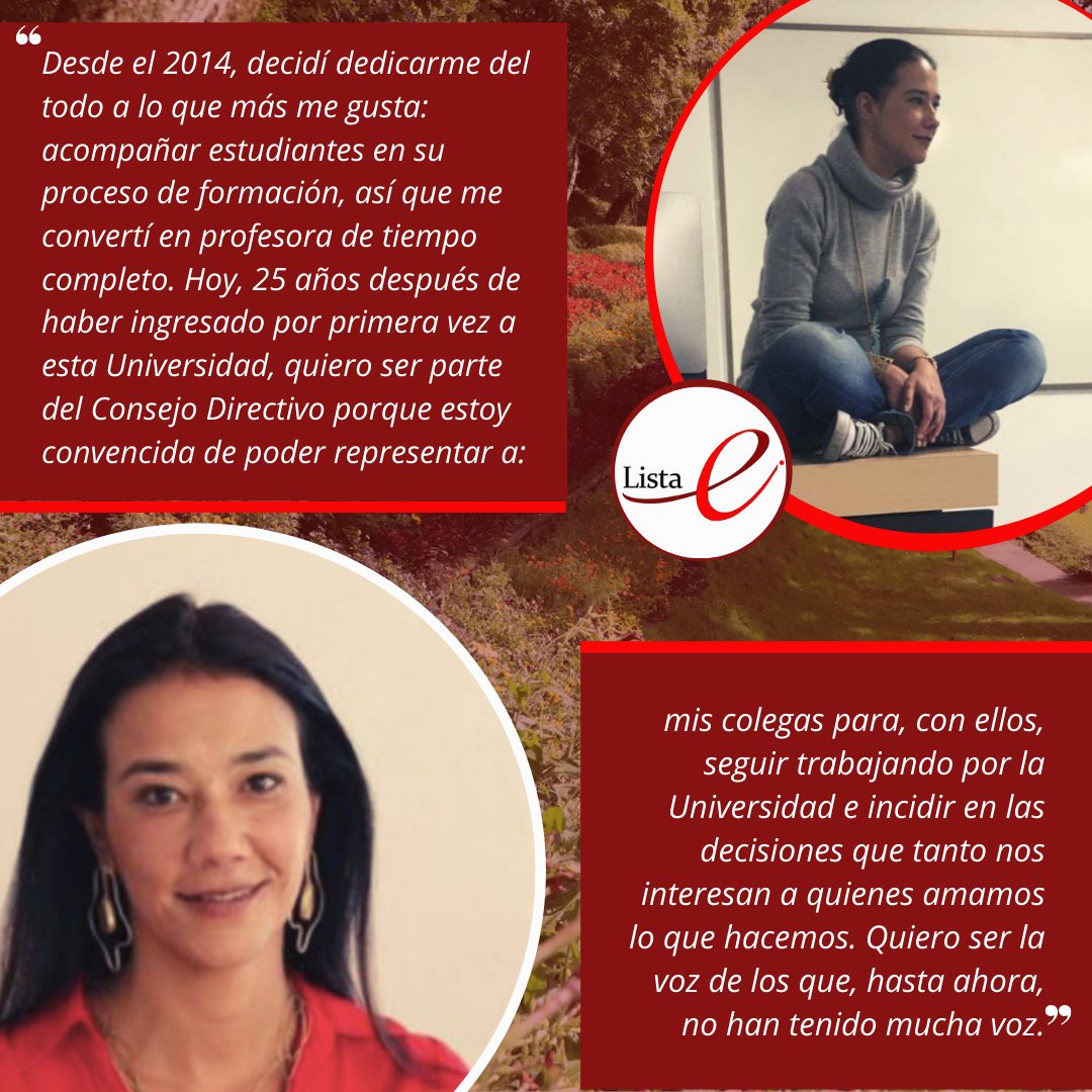 ListaeUec's tweet photo. @AnaM_Arango  es una mujer que por su empatía y solidaridad, comprende profundamente los problemas de los docentes y estudiantes. Esta orgullosa #Externadista aporta soluciones claves a las necesidades de todos los estamentos de la universidad. 

¡Conócela más en este post! https://t.co/4Yn2WKuFub
