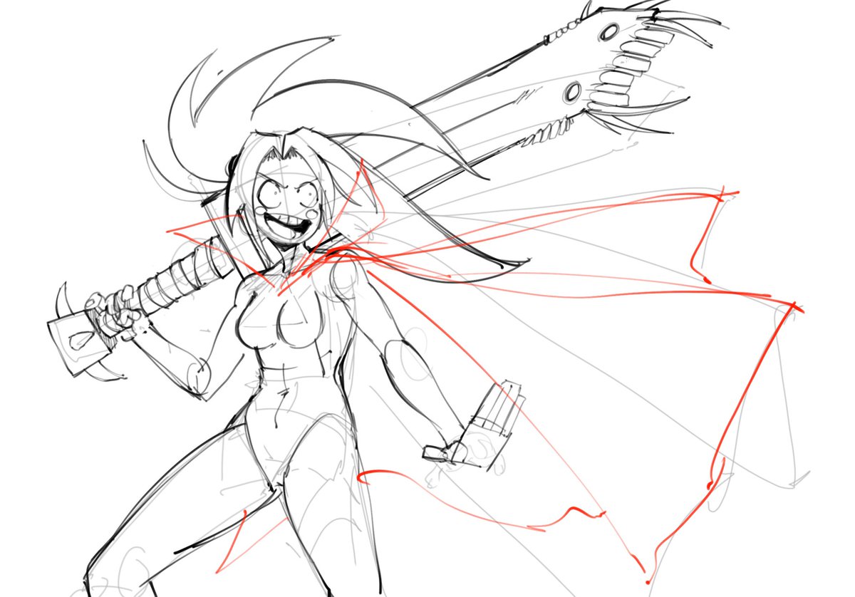 Just a bunch of sketches I never finished :^) 