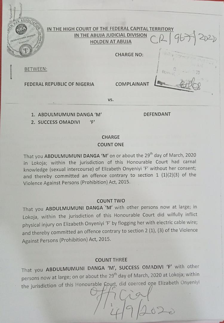 SaharaReporters's tweet photo. BREAKING: After Five Months, @PoliceNG Charge Kogi Commissioner For Raping, Brutalising Lady Over @Facebook Post | Sahara Reporters https://t.co/fFyyIS9sXG https://t.co/i5rFIrWz7j
