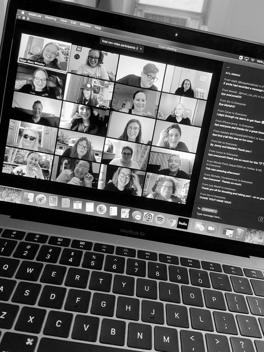 clrmontreyqs's tweet photo. still overwhelmed that 60+ schitt’s creek fans got together on zoom to do a trivia quiz and raised $2250 for the black trans advocacy coalition!! the sc fandom really are the kindest &amp; most generous fandom to exist.🥺

@danjlevy you really have brought the best people together 💕 https://t.co/OQZpLkEoxn