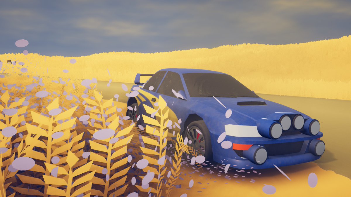 TUS_Cham's tweet image. Art of Rally has a wonderful physics model and looks absolutely breathtaking! Thanks @funselektor!