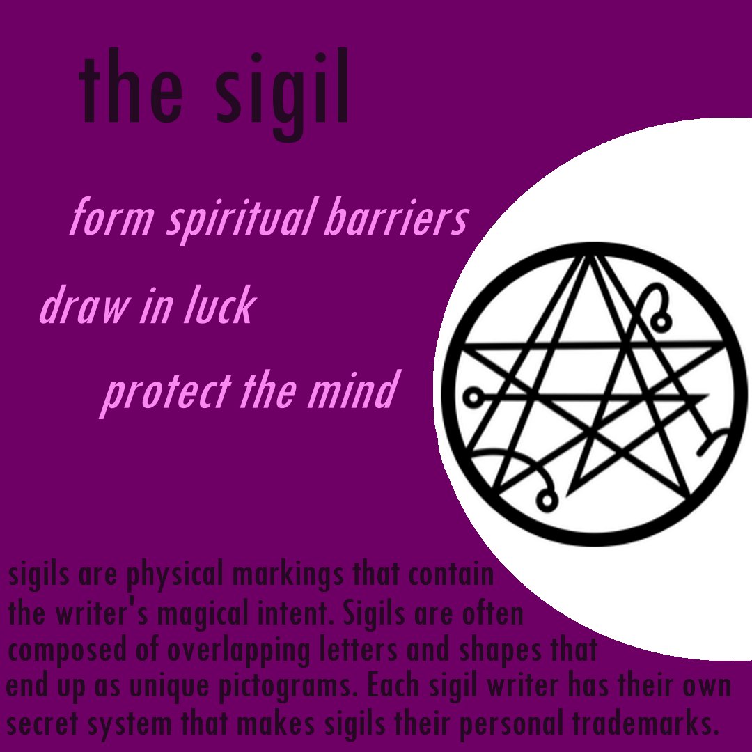 arnamantle's tweet image. /|\ WITCHTOOLS No. 15 /|\

This is the last post in the Witchtools project! I hope ppl enjoyed. Another small project called #witchtimes will be posted every Sunday!

#arnamantle #witchtools #wicca #pagan #witchcraft #sigil