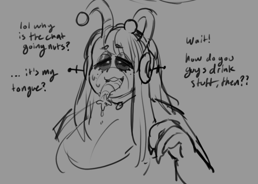 Her name is Nemui Organza. Here's som more doodles of her. https://t.co/Mjn6ht5xYx 