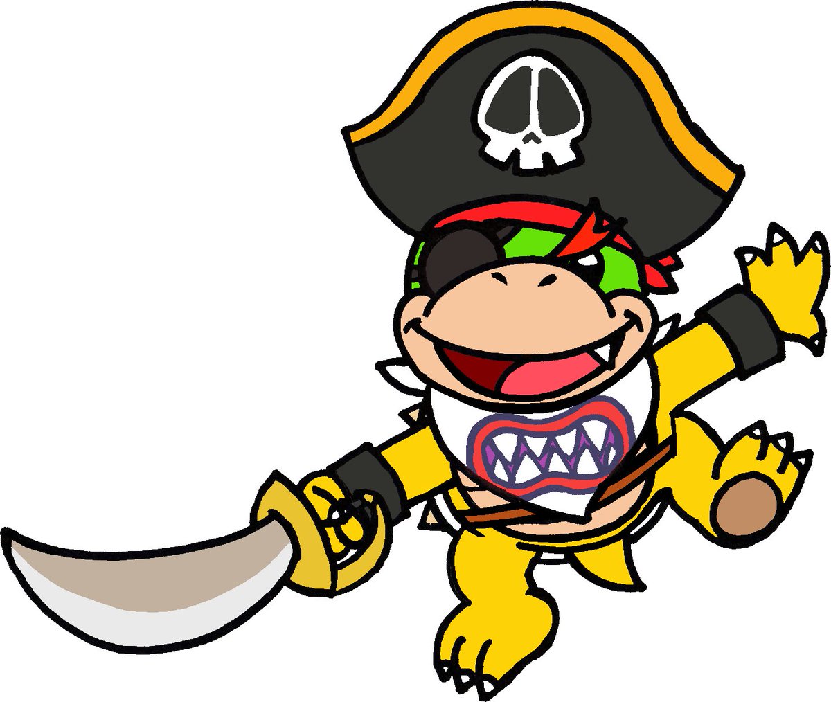 CaptainQuack64's tweet photo. Also decided to include the single pirate characters in a big thread as well, so feel free to take a look at that if you'd like! 🏴☠️
#KingKRool #CaptainFishook #BowserJr #RiskyBoots https://t.co/sdEv8bOZu1