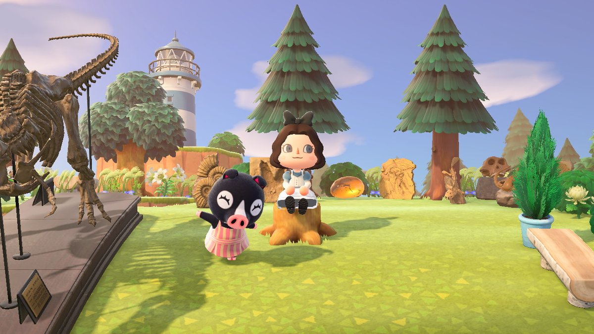 anirose_art's tweet photo. me and my new friend Agnes hanging out at the fossil park behind the museum!
#AnimalCrossing #ACNH #ACNHagnes #AnimalCrossing:NewHorizons https://t.co/fT1D4tJP9M