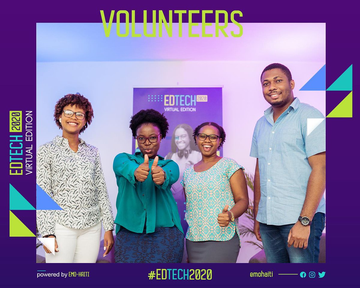 mardorev's tweet photo. It's a wrap on the first day of this virtual #EdTechHaiti summit. Special thanks to all our speakers and volunteers!
Tomorrow will be the 2nd & last day to listen to even more change makers who will share their work and perspectives on education and technology in Haiti. https://t.co/JcEFbbMJwS