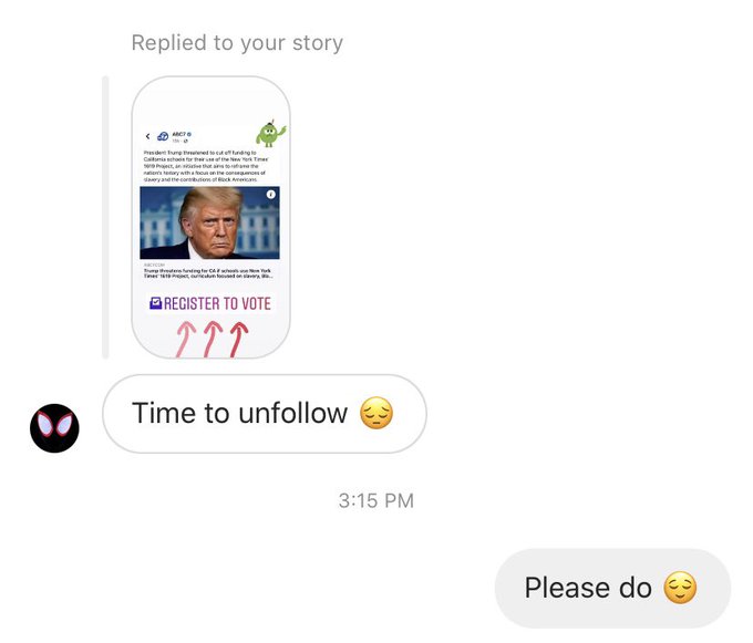 Me: Register to vote ✨  Sensitive men on the internet: https://t.co/14xU51aKjT<a href="/tag/cameo"class="tags"><span>#cameo</span></a>