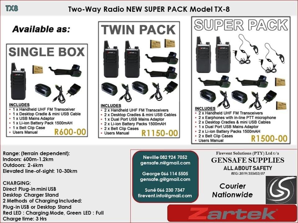 firevent's tweet image. #Zartek Products #flashlights #spotlights #twowayradios / #PPE available from Gensafe Supplies. Courier nationwide