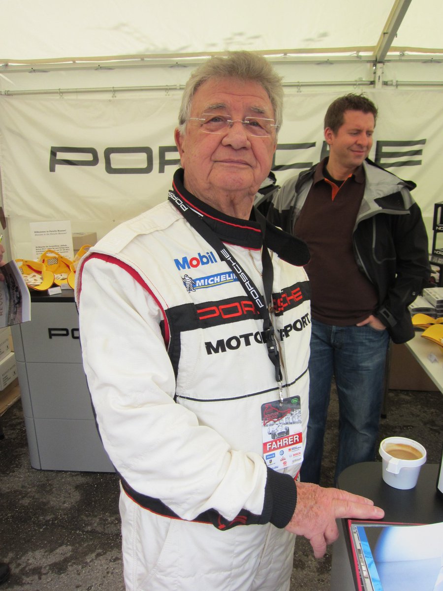 Day 49| Hans Herrmann Born 23 February 1928He participated in 19 GP, achieving 1 podium,and 10 pointsHe also scored the first overall win at the 24 Hours of Le Mans for Porsche in 1970He was kidnapped in the 1990s and kept in a car trunk for many hrs before escaping #F1