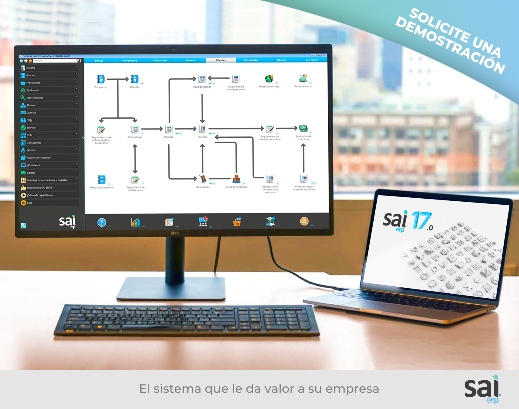 Punto de venta del SAI ERP® (v17) 