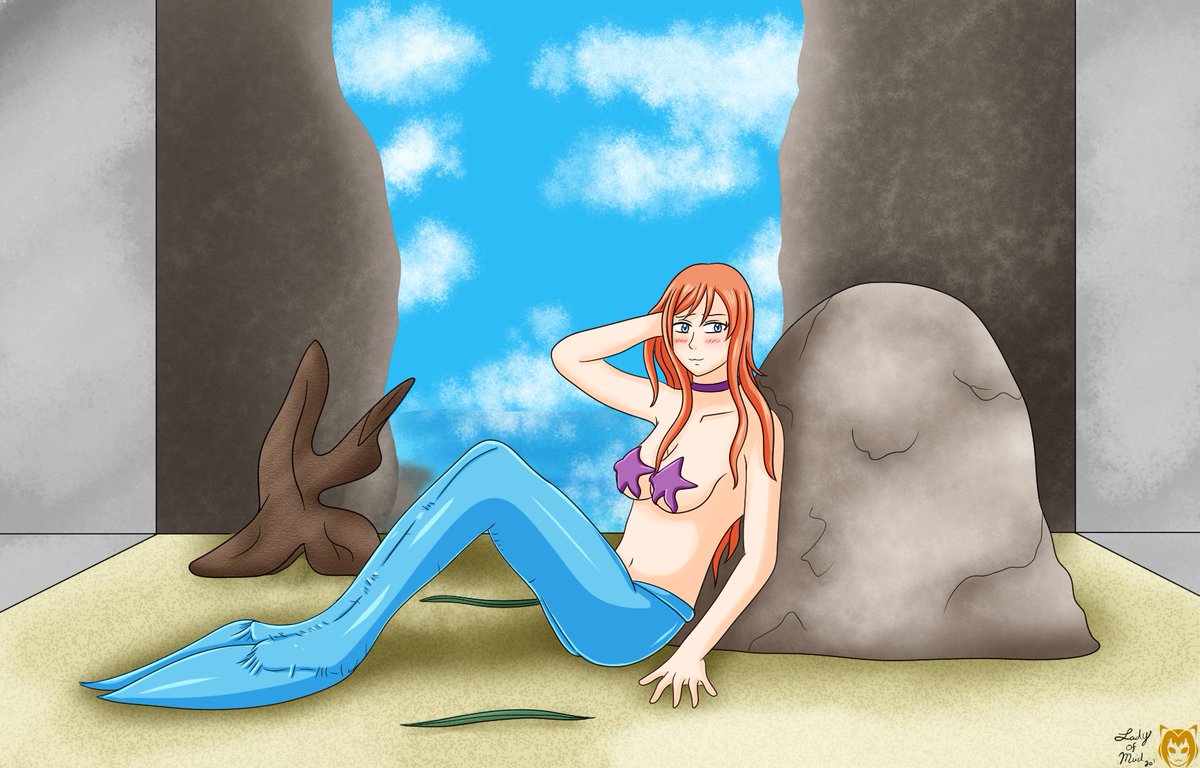 Lady Of Mud Ar Twitter A Set Of Commissions For A Mr Kuro Of His Oc Julie Having A Mermaid Themed Photoshoot With The Nekovillainess Resulting In Shenanigans Like Rt If