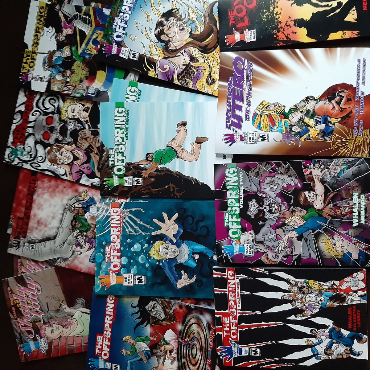 Correct_Handed's tweet photo. Finally got the print books I ordered in the mail and they look great!!!! You can find links to all our exciting titles at https://t.co/NlVyGpZqZ5
Don't be shy, RT
#indiecomicsart #indiecomicsrock #independentcomics #SupportIndieComics #makingindiecomics #comics #correcthanded https://t.co/pJJmRKA88h