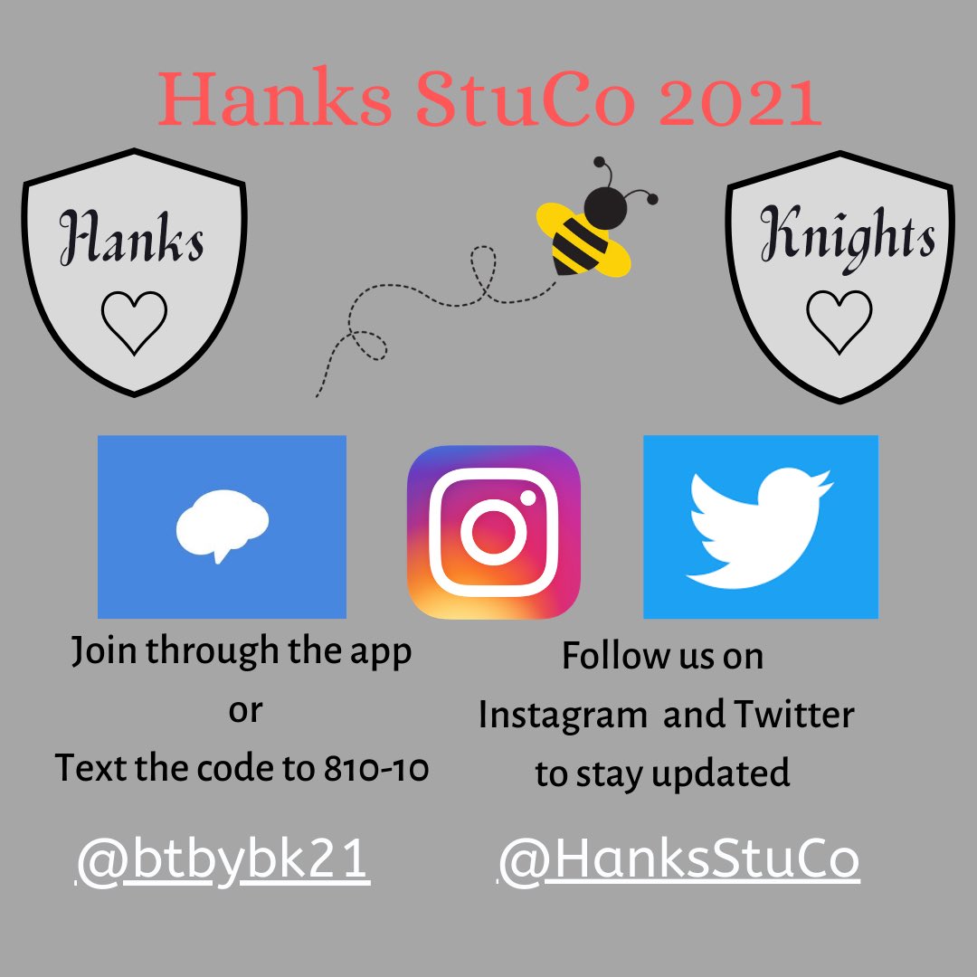 Hanks Student Council 🐝 tweet media