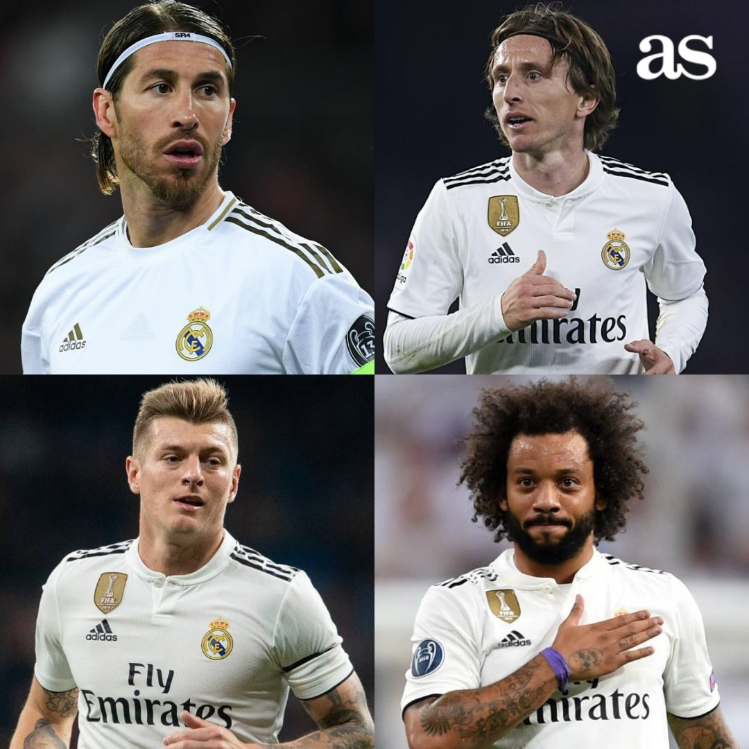 diarioas's tweet photo. 📝 Ninguno tiene contrato más allá de 2022 excepto Kroos, que lo tiene hasta 2023
🤔 ¿Renovarías a los cuatro?
🔁 Sí
❤️ No https://t.co/wlKwsx1ewm
