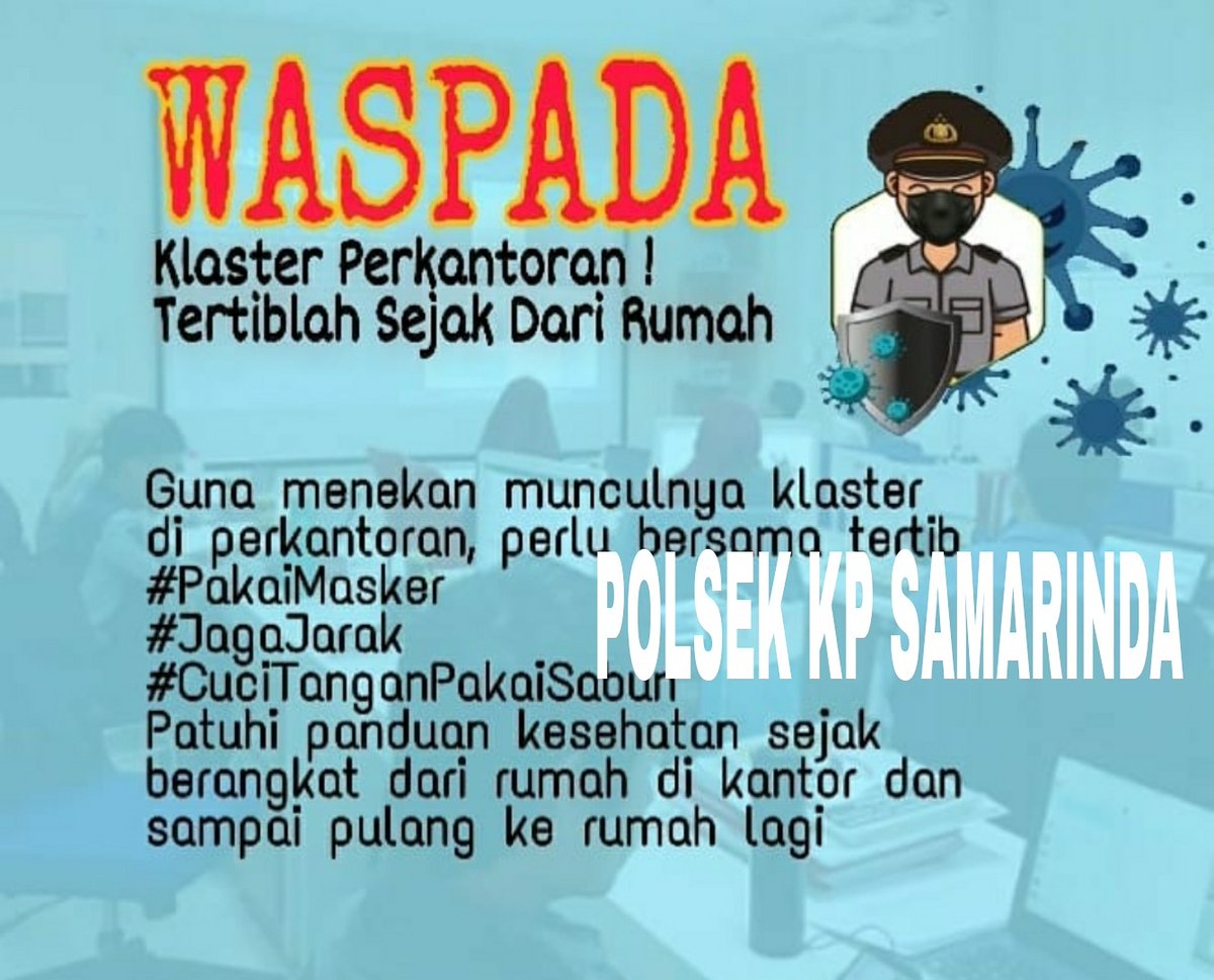 HumasKp's tweet photo. Protokol Kesehatan Dalam Adaptasi Kebiasaan Baru 

Memasuki Adaptasi Kebiasaan Baru, sebagai kaum millenial pasti kamu selalu pake masker yaa. 
Demi melindungi dirimu dan orang-orang di sekitarmu dari penyebaran virus corona.

#PakaiMaskerLebihAman https://t.co/SaLhpy04qw