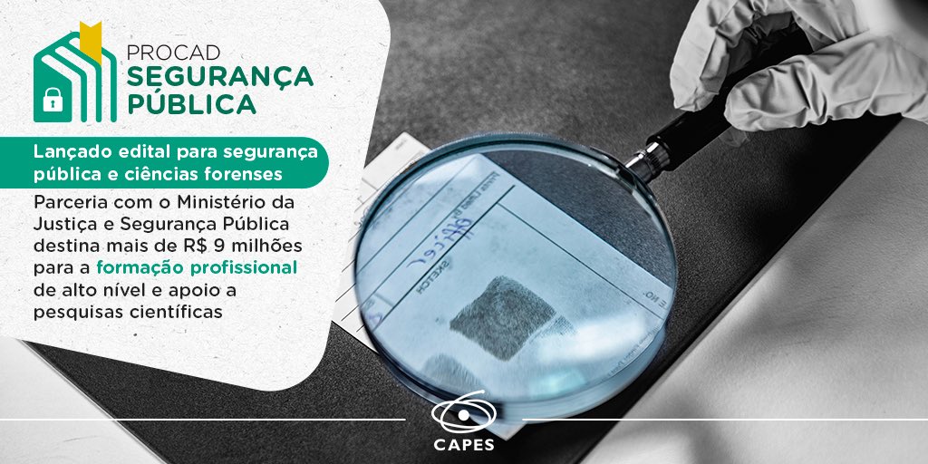 CAPES_Oficial's tweet photo. #PROCAD | As propostas devem ser submetidas por meio do Sistema de Inscrição da CAPES (Sicapes) até as 17 horas de 1º de outubro. Saiba mais: https://t.co/npYwgO4dwY https://t.co/TfZDKQQDAV