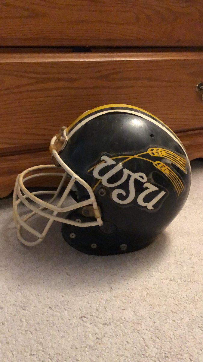 Game Used Wichita State Shockers Bike Football Helmet 1986 @HelmetArch @HelmetStalker @montehorton @WTHelmets @UniWatch @HelmetAficinado @The_HelmetGuy @addicted2helmet @HelmetAddict @RealStuff14 @WichitaState Game Used Wichita State Shockers Bike Football Helmet 1986 @HelmetArch @HelmetStalker @montehorton @WTHelmets @UniWatch @HelmetAficinado @The_HelmetGuy @addicted2helmet @HelmetAddict @RealStuff14 @WichitaState
