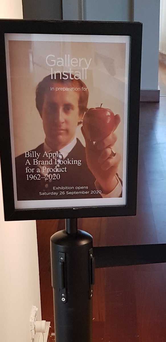 Sneak peek.........

Our team are hard at work installing our next exhibition - Billy Apple: A Brand Looking for a Product 1962-2020.

Exhibition opens Saturday, 26 September 2020.

Watch this space!