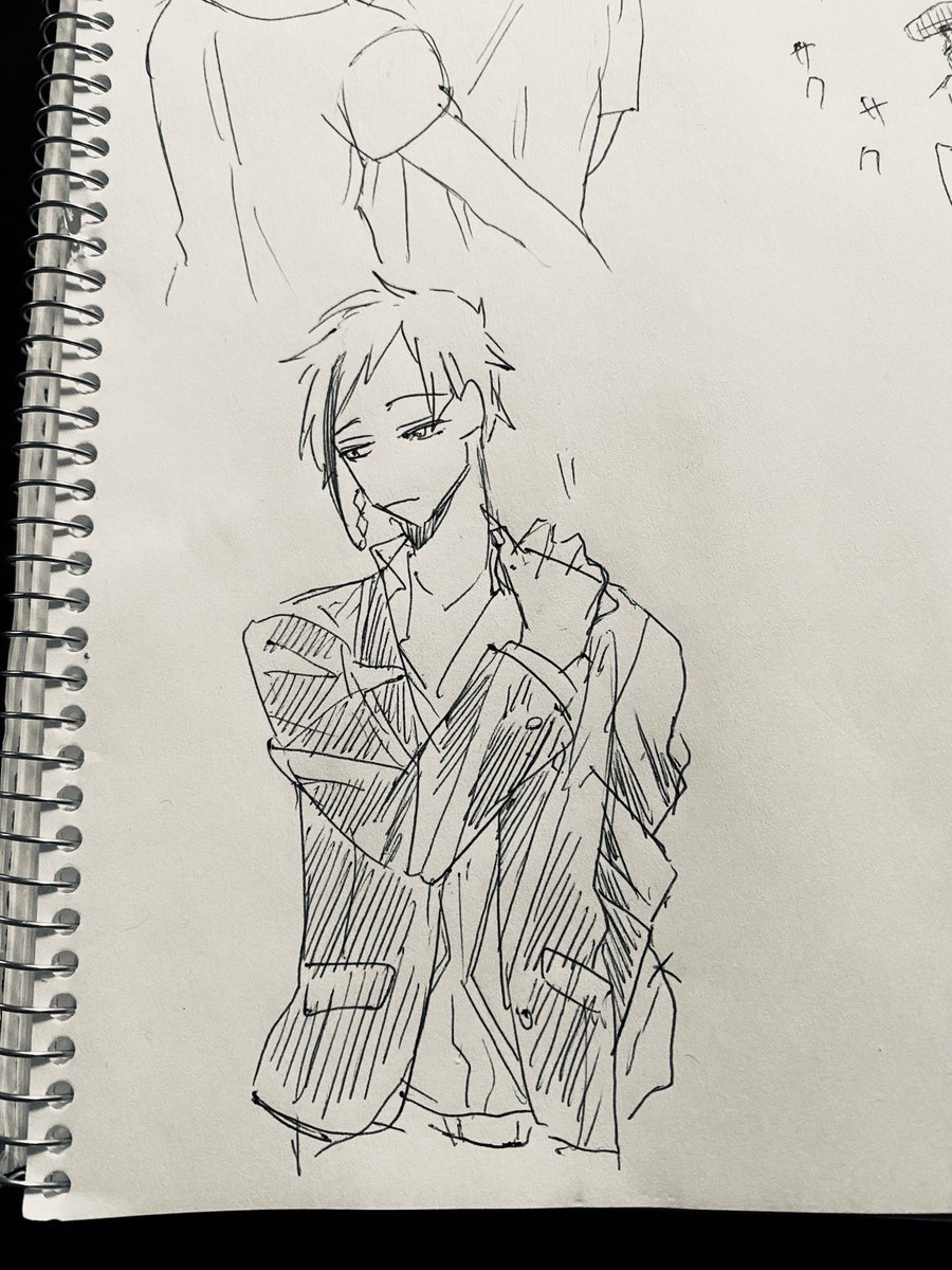 朝の一発描き
フロ 