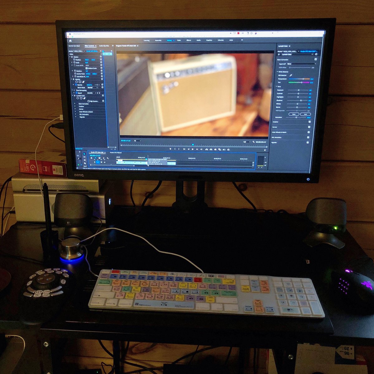 deepstreamreco1's tweet photo. A bit of video editing to round out the day. #bts #fender #video #videoediting #red #redscarletw #premiere #premierepro #producer #music #recordlabel #recordingstudio #indiemusic #songwriter #singersongwriter #artistdevelopment #producer #musicproducer #photographer #filmmaker https://t.co/7skyZrk9tr