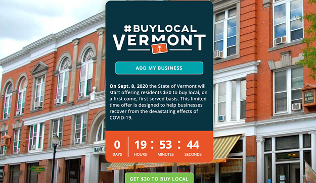 The State of Vermont is offering $30 coupons to residents through a buy local program that launches at 11 a.m. tomorrow. It's first-come, first-served, with about 14,150 coupons available 7dvt.co/3m2zmpg