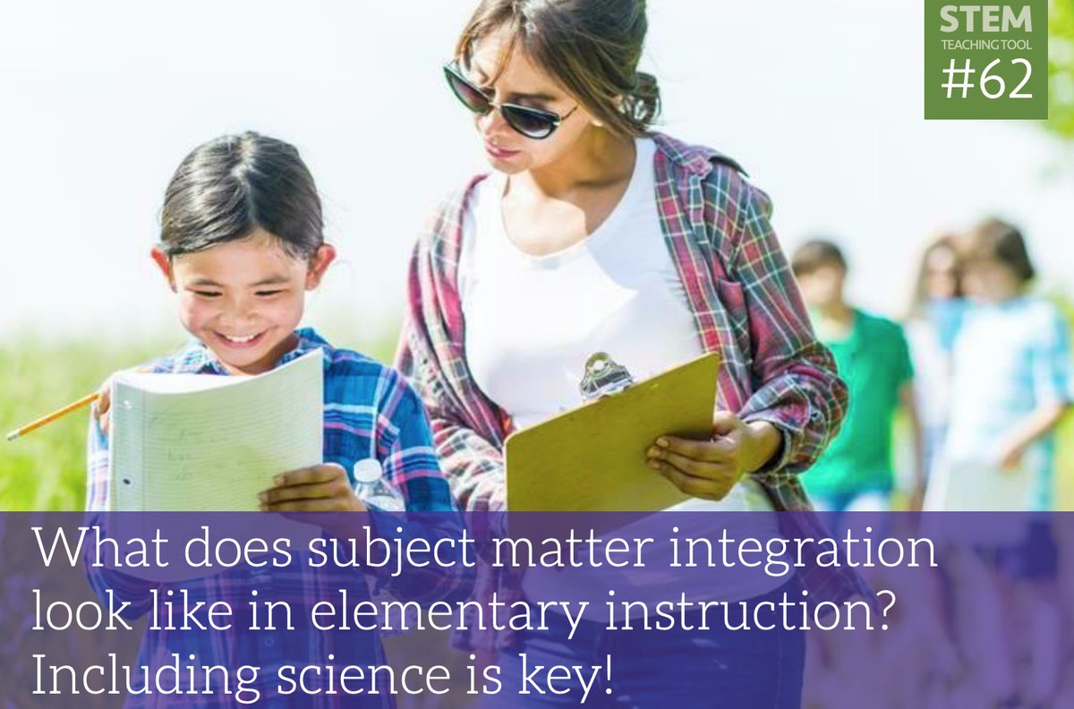 Especially in the middle of multiple science-centered crises -- COVID-19, climate change &amp; related natural disasters -- students should ALL be learning science. That means in elementary school. #NGSSChat stemteachingtools.org/brief/62