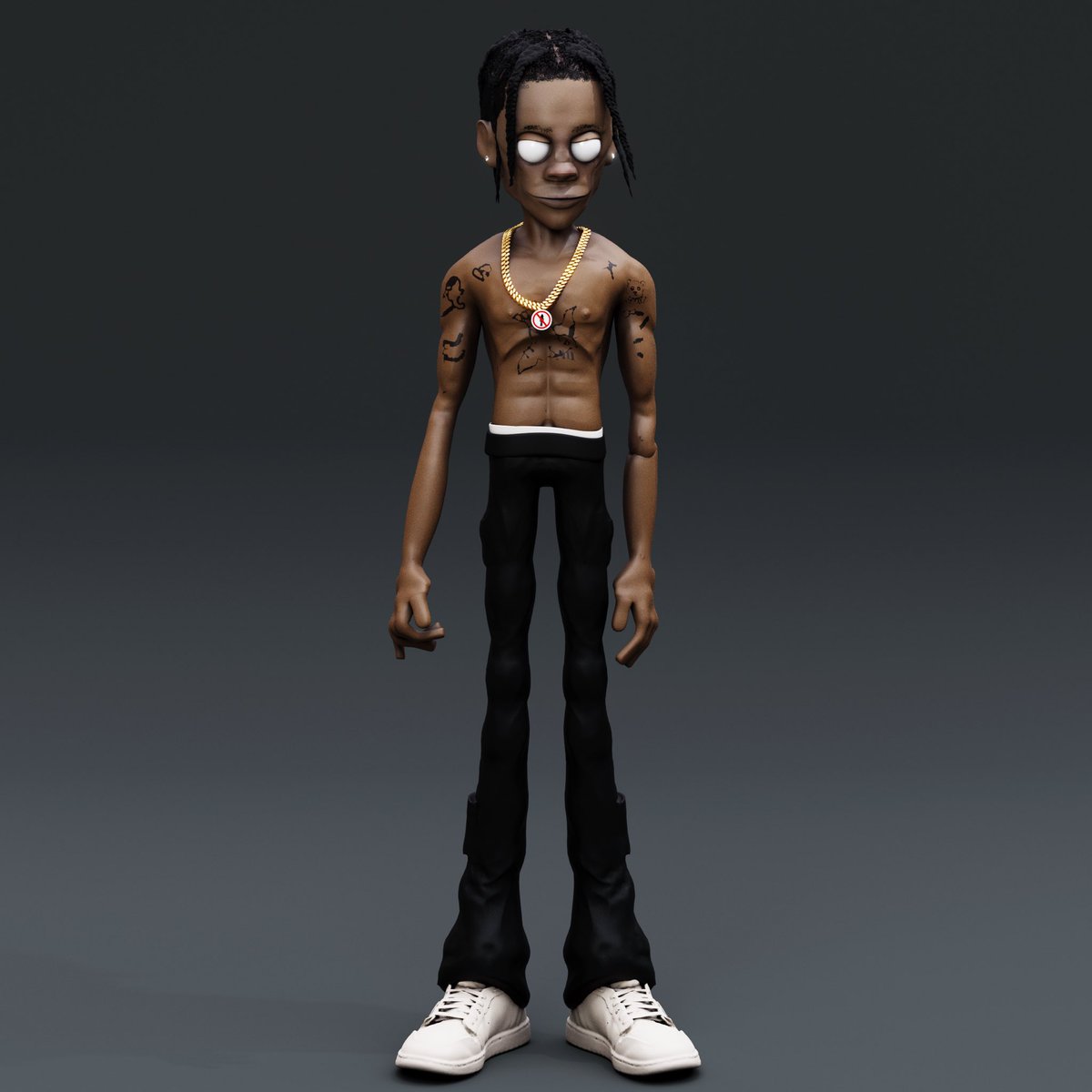 No_paradigms's tweet photo. Rodeo. 
Gorillaz version. https://t.co/8SQxIuBJHa