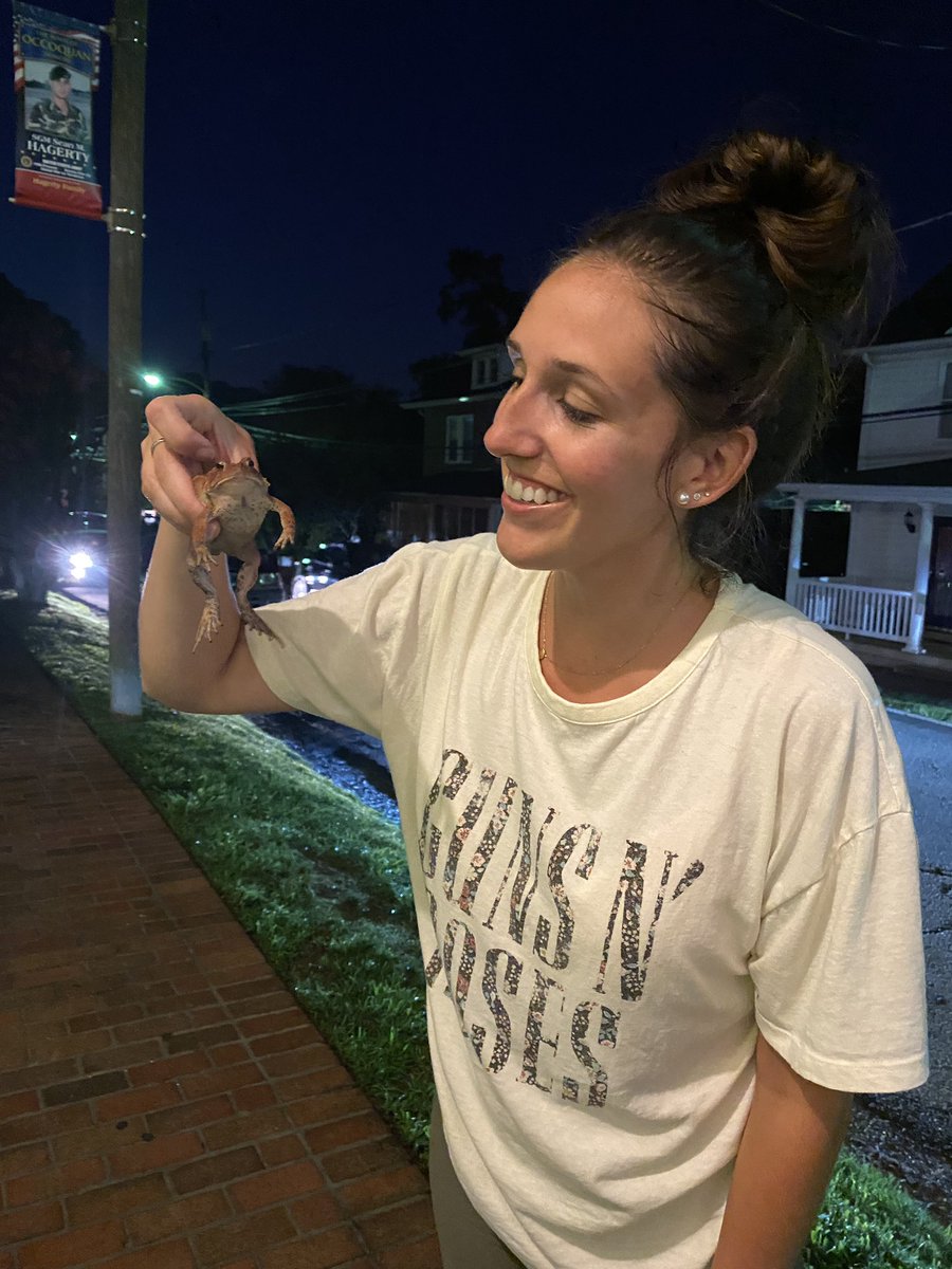 MrsBiddle7's tweet photo. When you go to get ice cream with your family, but end up crawling under a bench to save a toad 🐸 #ScienceTeacherProblems https://t.co/dHWi3CWIw8