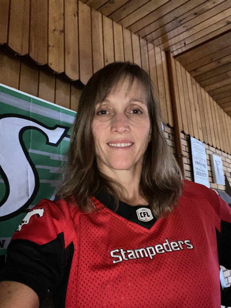 Shawnabronco's tweet photo. Finally have a Stamps jersey to wear alongside my Rider family on Labour Day and no game. Go Raptors I guess🏀!! @calstampeders https://t.co/BzHAvEfmdP
