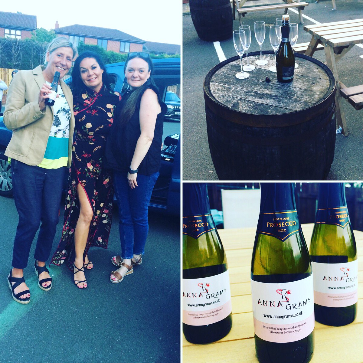 annagramsgift's tweet photo. Surprise #annagram #signed #sealed #delivered to the car park for this lovely lady! 15 min show https://t.co/9oZ2V1OWSC #singer #surprise #singergram #annagram https://t.co/ok8keJajWv