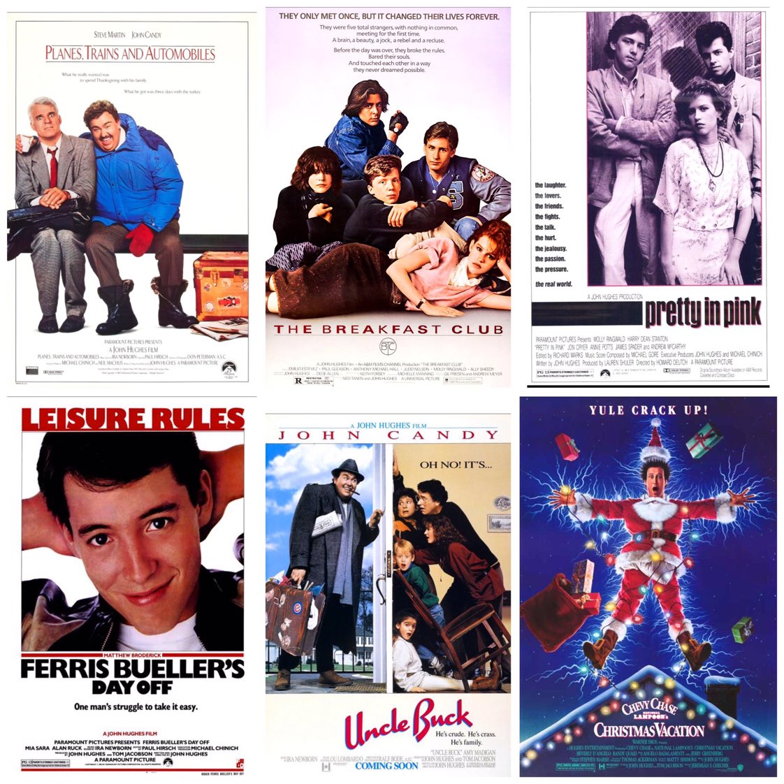 IL0VEthe80s's tweet photo. Which is your favourite John Hughes movie? https://t.co/CTRZa4iZt7