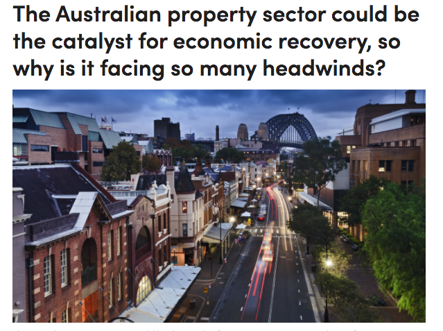 The Australian property sector could be the catalyst for economic recovery, so why is it facing so many headwinds? Read more about it below! urban.com.au/news/the-austr…