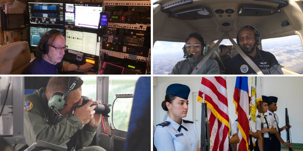 CivilAirPatrol's tweet photo. This #LaborDay, we celebrate our 66,000+ volunteers, many of whom have jobs outside of our organization! Thank you to all of our members who volunteer their time while maintaining busy schedules at work and home. 

#CivilAirPatrol #GoFlyCAP https://t.co/72IV2fd1qP