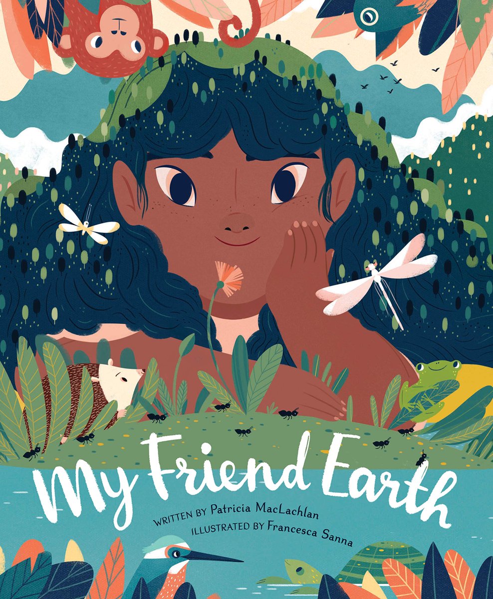 This interactive book is full of surprises to delight both you and the child in your life. It's a wonderful story by  #PatriciaMacLachlan that shows the beauty & majesty of the changing seasons and the animals on Earth. The illustrations from  @Frenci_San are truly awe-inspiring.