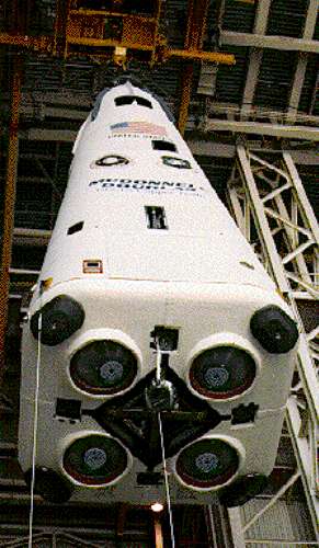 dotglen's tweet photo. #Spacetember 7th: DeltaClipper-Experimental (DC-X) was a 1/3-size prototype for an orbital SSTO rocket, flown by McDonnell Douglas and NASA 1993 through 96, accomplishing the same things SpaceX' "Starship" is trying to reproduce at full-scale today. https://t.co/8ofhrAHnKM